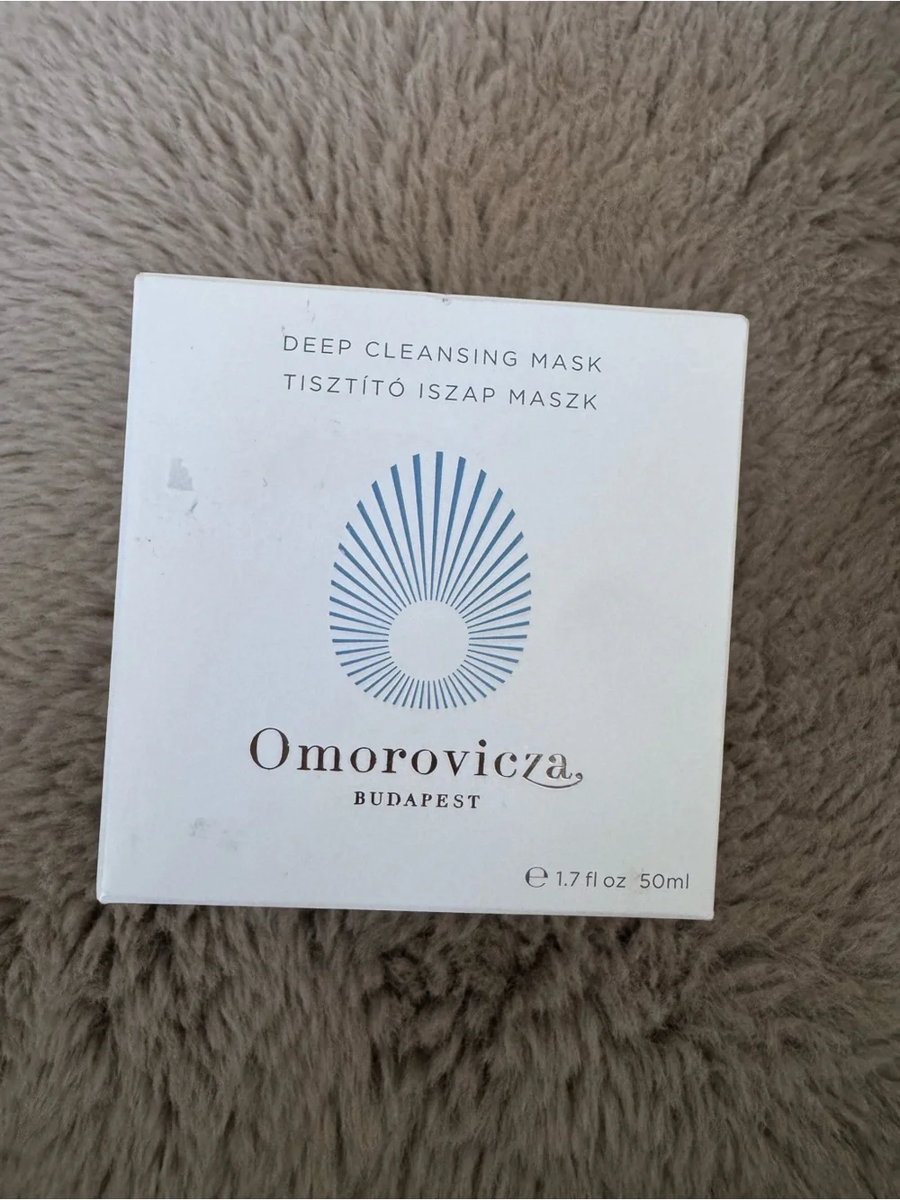 NIB Omorovicza Deep Cleansing Mask Hungarian Moor Mud Luxury Skincare $140